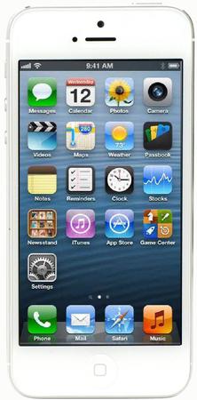 Смартфон Apple iPhone 5 64Gb White & Silver - Кингисепп